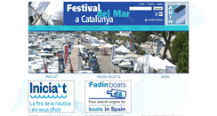 Desktop Screenshot of festivaldelmar.net