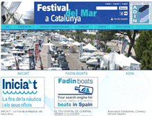 Tablet Screenshot of festivaldelmar.net
